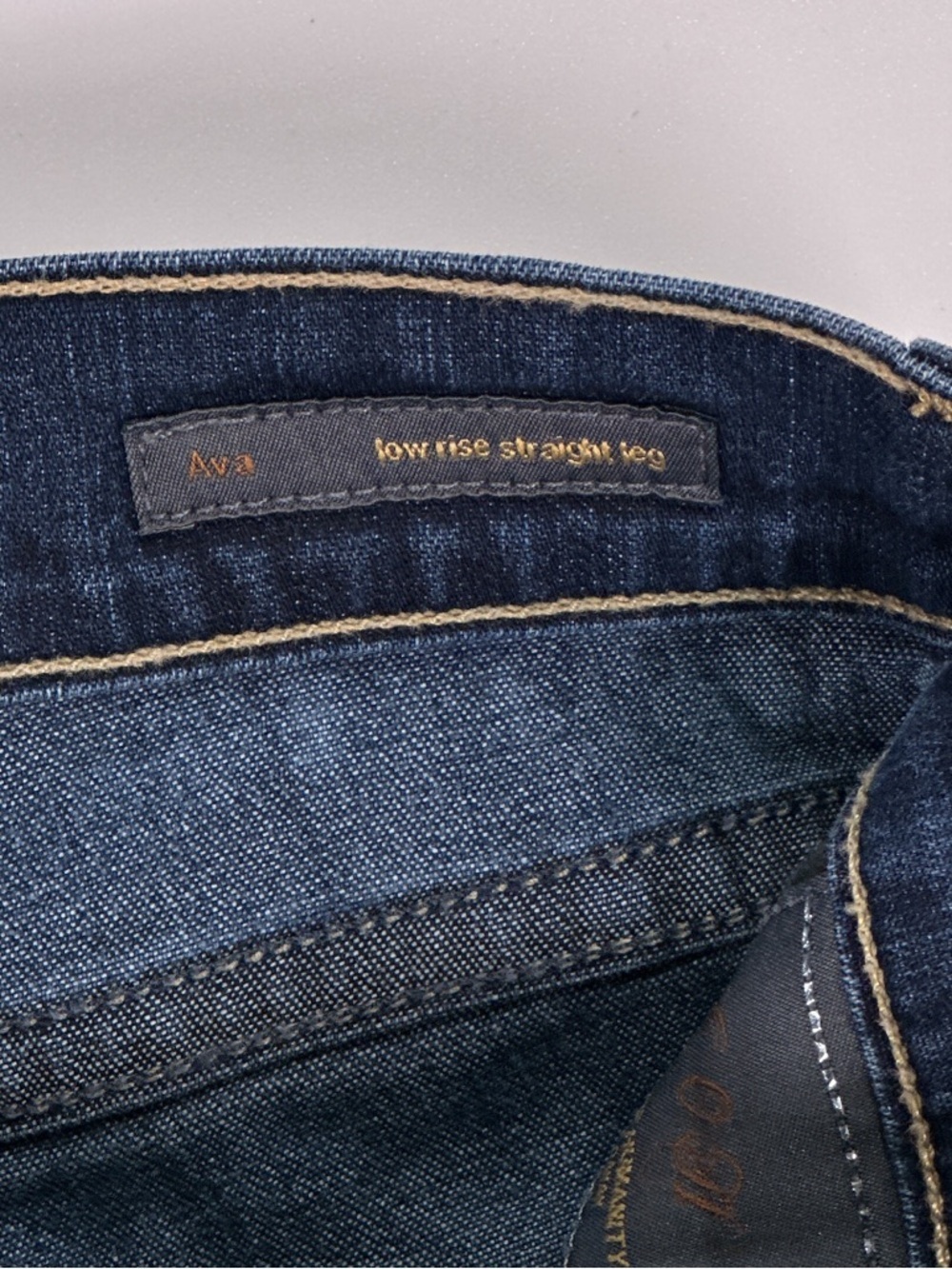 Citizens Of Humanity Ava Low Rise Straight Leg Jeans Dark Wash 28 - Picture 8 of 16